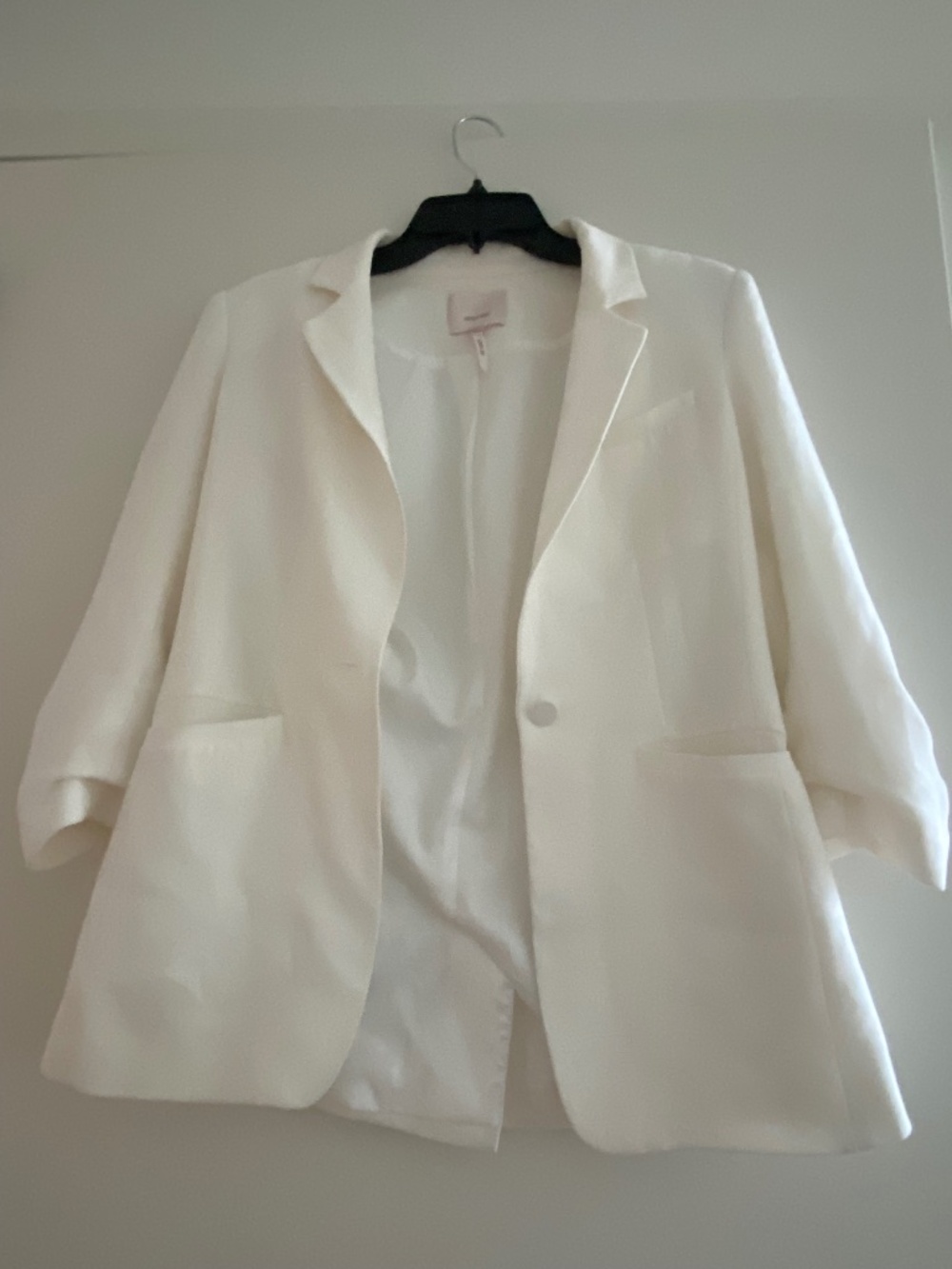 Cinq a Sept Khloe Blazer in Ivory - Size 2